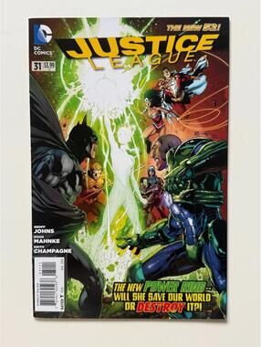 JUSTICE LEAGUE #31 (2014) | DC Comics | 1st Full App of Jessica Cruz | NM